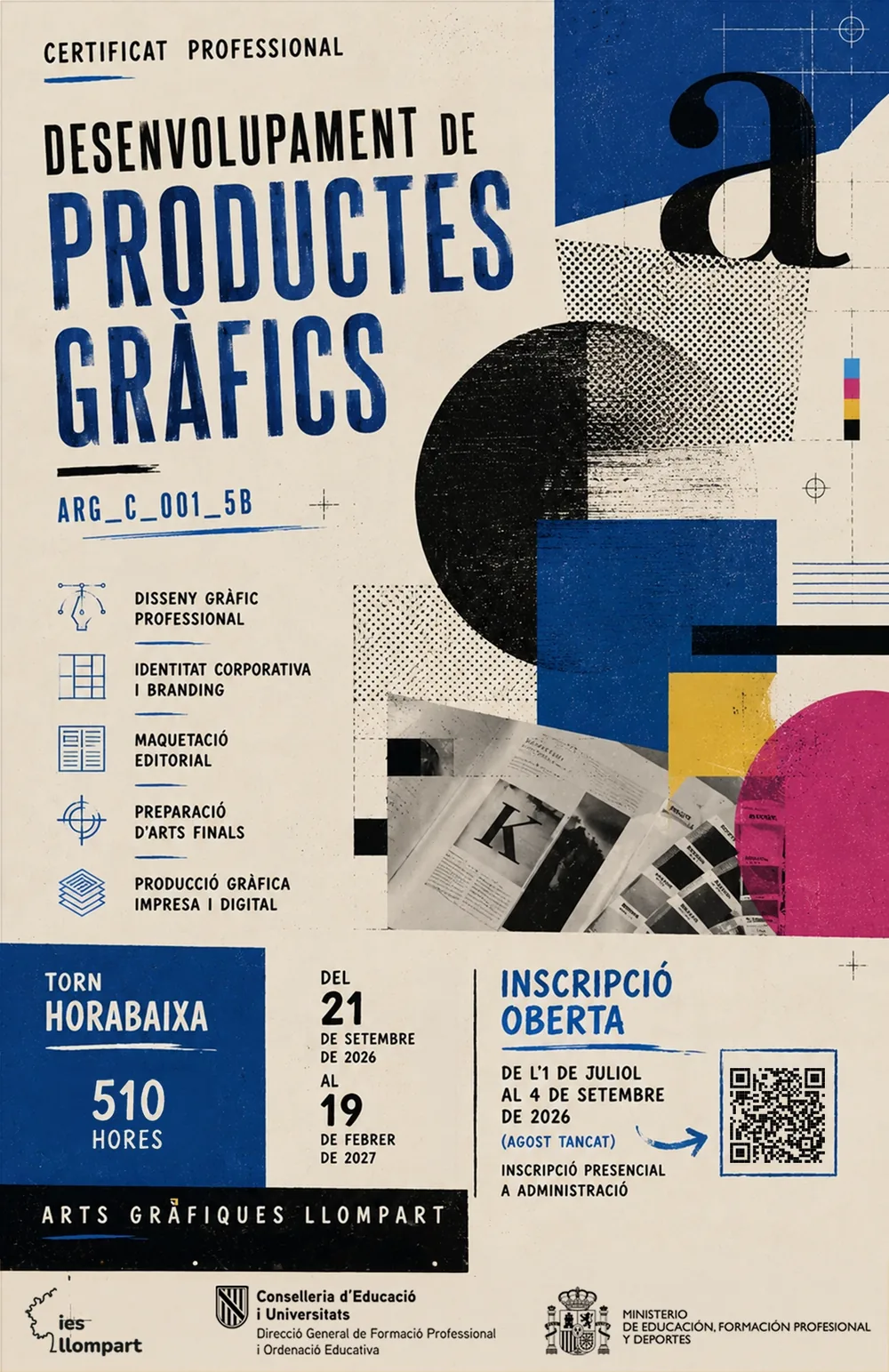 Certificat Professional · Desenvolupament de Productes Gràfics